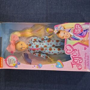 NWT Nickelodeon JoJo Siwa Live Your Dream Slumber Party JoJo Doll